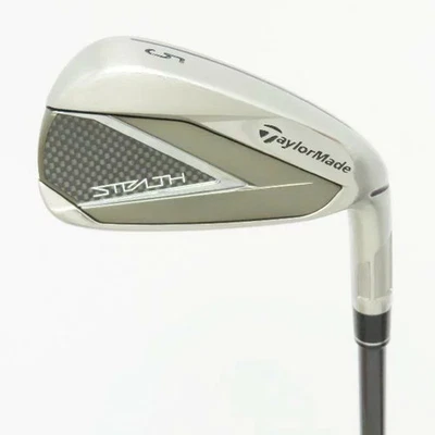 TaylorMade Stealth 2022 Iron Set 5-9,Pw,Aw 7pc Flex Stiff TENSEI RED TM60 - Image 1 of 4
