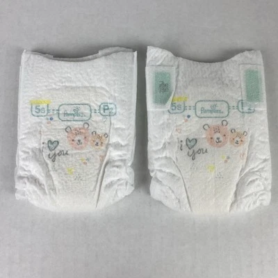 Кукла-реборн Pampers Swaddlers P2 Preemie подгузники 2 штуки 4 фунта 1,8 кг - Изображение 1 из 4
