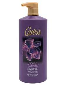 Caress Sheer Twilight Black Orchid & Wacholderöl Duft Duschgel 25,4 Oz. - Bild 1 von 5