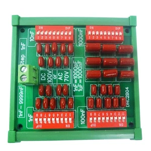 Dnc2B04 1Nf to 9999Nf Step-1Nf Four Decades Programmable Capacitor Board7738 - Afbeelding 1 van 7