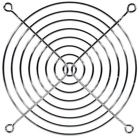 Lüftergitter Lüfter Fan Grill 140 mm Chrome Modding - Bild 1 von 1