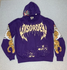 WATSON No Mercy Disorder Hoodie Men's Size XL Purple EUC! - Picture 1 of 11