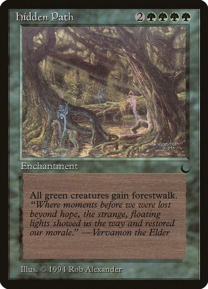 MTG Hidden Path  - The Dark #078 - Image 1 of 1