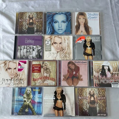 Britney Spears CDs Bulk x13 90s 00 Pop Music Greatest Hits Australian Editions* - Image 1 of 4