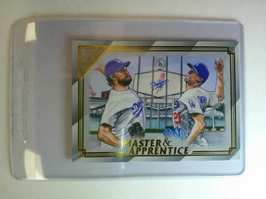 2020 Topps Gallery - Master and Apprentice Clayton Kershaw, Walker Buehler #MA-8 - Picture 1 of 2