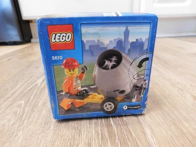 NEW! LEGO City Cement Mixer Construction Worker Set 5610 from 2008 BOX DAMAGE - Image 1 of 4