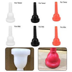 Mouthpiece Trombones Mouth Black Red White 10*4*4cm 1pc 39g ABS Brand New - Picture 1 of 23