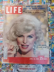 Vintage Life Magazine April 20 1959 Marilyn Monroe Some Like It Hot - Picture 1 of 3