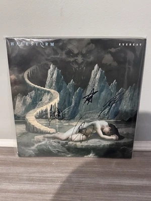 Halestorm Everest (Opaque Hot Pink Vinyl w/ SIGNED Cover 🆕🎙️ - Image 1 of 3