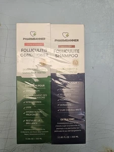 Pharmbanner Extra Strength Folliculitis Shampoo and Conditioner  - Picture 1 of 3