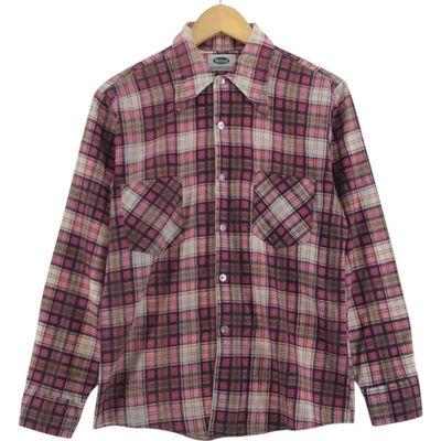 Vintage Mohawk long-sleeved printed flannel check shirt size M men's size - Image 1 of 3