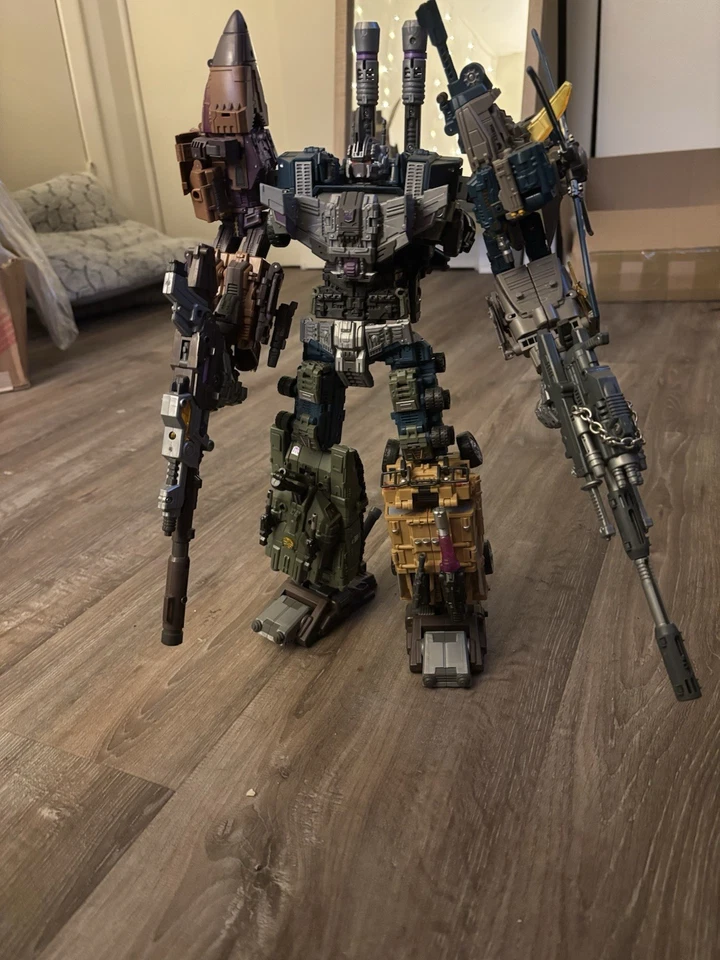 Warbotron Bruticus Complete No Shockwave With Reprolabels - Image 1 of 4