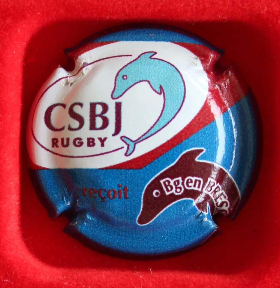  Capsules de champagne  de VENOGE  RUGBY BOURGOIN-JALLIEU  BOUR EN BRESSE 210 A - Photo 1/1