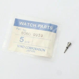 Genuine Seiko Button Watch Part 80609939 New Old Stock Repairs Spares (G5D24) - Imagen 1 de 1