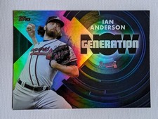 2022 Topps Generation Now Ian Anderson Atlanta Braves #GN-34