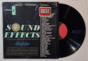 JAC HOLZMAN • ELEKTRA Authentic Sound Effects Volume 7 Sound Library Shrink VG++ - Picture 1 of 1