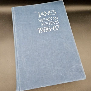 Janes Weapon Systems 1986-87 Hardcover Military Reference Book - Imagen 1 de 8