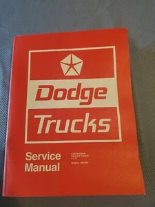 Dodge Trucks 1973 manual de servicio control delantero convencional 4x4 modelo 100-800 - Imagen 1 de 9