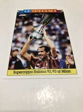 1993 CARD SCORE ITALIAN SUPER CUP 92/93 MILAN BARESI 