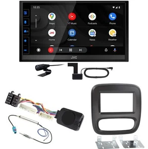 JVC KW-M785DBW Android Auto CarPlay DAB+ Einbauset für Renault Trafic 3 - Bild 1 von 1