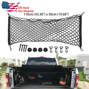 Truck Bed Envelope Style Trunk Mesh Cargo Net for Toyota Tacoma 2005 - 2021 New - Bild 1 von 16