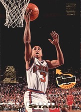 1993-94 Stadium Club Super Teams NBA Finals Basketball Card #350 John Starks FF