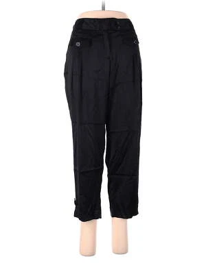 Calça de seda preta feminina White House Black Market 8 - Imagem 1 de 2