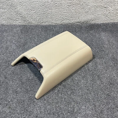 Lincoln Navigator 2003-2006 consola delantera beige reposabrazos tapa OEM Foto 1 de 4