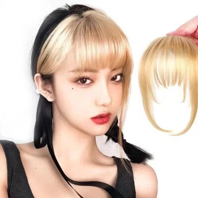 Synthetic Natural 3D Fresh Fringes Bangs New G0 Z6K2 A5N7 L3I9 K2H4 C3E2 G3 S3V6 - Image 1 of 4