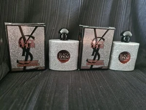 YVES SAINT LAURENT BLACK OPIUM EAU DE PARFUM GLITTER MINIATUREN 2×7,5ml NEU - Bild 1 von 1