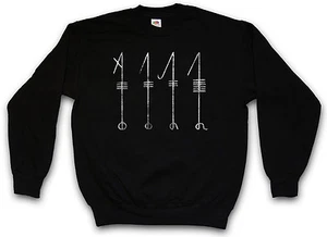 SVEFNTHORN RUNEN SWEATSHIRT PULLOVER PULLI Norse Nord Schlafdorn Rune - Bild 1 von 2