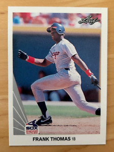 Frank Thomas 1990 Leaf Baseball #300 RC Rookie Card NM