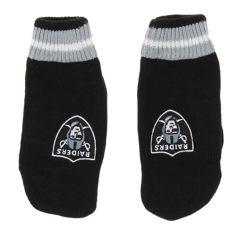 Outerstuff NFL Youth (8-20) Oakland Raiders Team Mittens, Black, OSFM Cover
