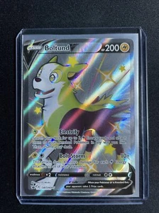 Boltund V SWSH085 - Pokémon Shining Fates - Black Star Promo - Full Art - NM/M - Picture 1 of 2