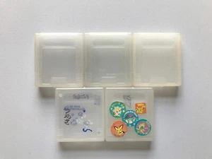 5x Nintendo Gameboy /gameboy color official genuine Cartridge Case Storage Case - Picture 1 of 2
