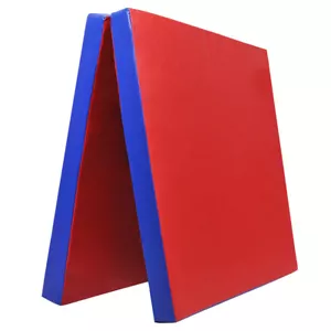 Grevinga® | Klappbare Turnmatte | (RG 22) | 200x100x6cm |ROT-BLAU | Spielmatte - Bild 1 von 5