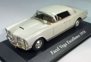 Atlas Facel Vega Excellence 1958 1/43 Scale Die Cast Model on Plynth in Case T48 - Picture 1 of 6