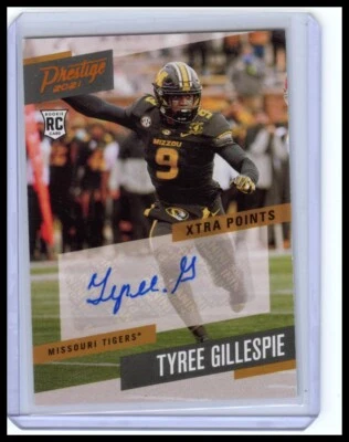 2021 Panini #PS-TGI Tyree Gillespie Prestige Xtra Points Signatures Bronze - Image 1 of 2