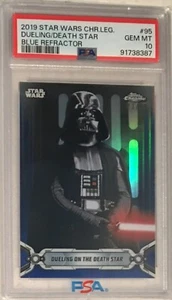 Topps Chrome Star Wars Legacy PSA 10 Dueling on the Death Star Darth Vader BLUE - Bild 1 von 2