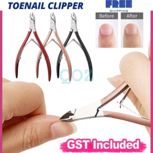 Professional Ingrown Toenail Tool Toe Nail Clipper Set For Pedicure Manicure AU - Picture 1 of 16