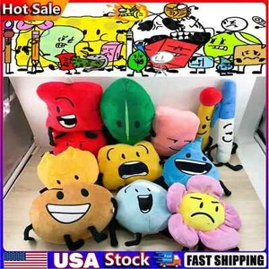 12pc Battle for Dream Island Plush - Bfdi Plushies Pillow Doll-Soft Stuffed Toy - Picture 1 of 23