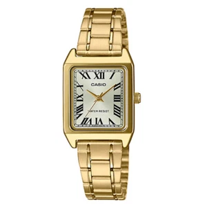 Reloj para mujer Casio LTP-V007 impermeable acero inoxidable/cuero - Imagen 1 de 37