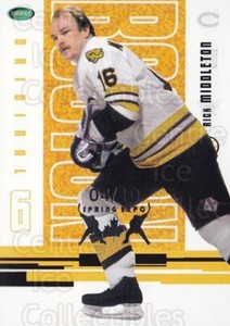 2003-04 Parkhurst Original Six Boston Bruins Spring Expo #53 Rick Middleton