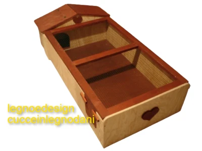 Terrarium Pour Tortues Avec Trappe En Maille Métallique Traité 122x60x30h - Photo 1/4