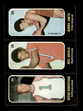1971-72 Topps Trios #34 Oscar Robertson SP 35 Wes Unseld 36 Bobby Smith - NM