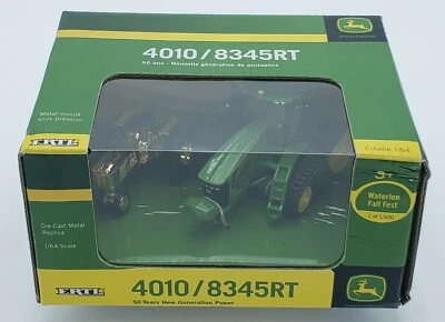 John Deere Gold 4010 / 8345RT Waterloo Fall Fest 1 of 1500 By Ertl 1/64  - Image 1 of 4