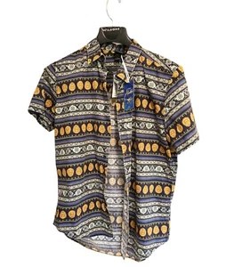 Neu Disney Aladin lässiges Hemd mit Knopfleiste Herren Large Our Universe Kurzarm - Bild 1 von 3