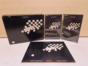 Chess (1984) - London Symphony Orchestra - Audio Book - 4 Tapes + Book - M11 - Picture 1 of 3