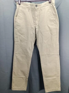 Goodfellow Boys Skinny Chino Tan Khaki Jeans 29W 28L School Uniform New w/Tags - Picture 1 of 3