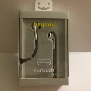New HeyDay Wired White Earbuds - Picture 1 of 4